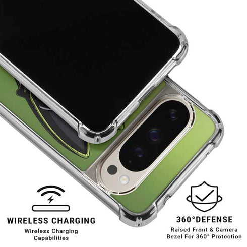 Dragon Ball Z Cell Portrait Google Pixel 9/9 Pro Clear Case